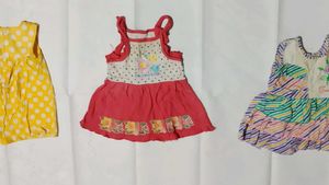 Baby Girl Dresses - Bundle of 3