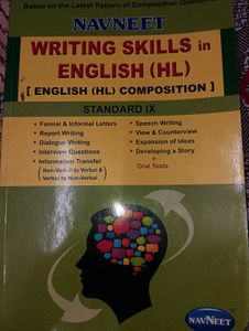 Navneet Writing Skills English (HL) - Standard IX
