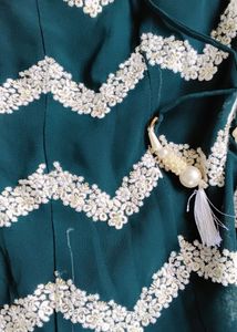 Sharara Salwar Set In Green