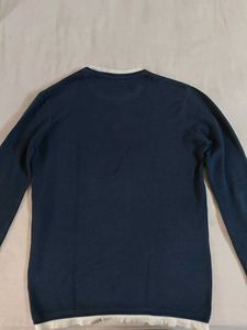 Blue Long Sleeve Top