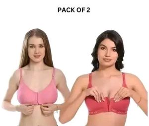 Pack of 2 Front Closure Bras