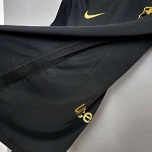 NIKE BARCELONA 2020/21 RETRO BLACK GOLDEN JERSEY
