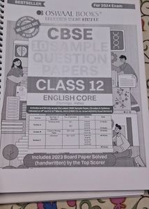 Oswall Class 12th Sample Paper