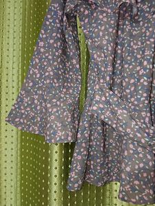 feminine long-sleeve blouse