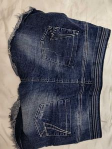 Denim Cut-Off Shorts