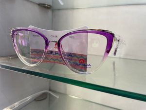 Defelia Purple Cat Eye Glasses