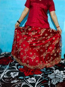 Women stylish bridal lehenga