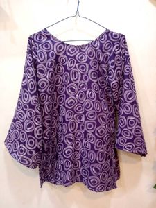 🆕 Purple 💜 Pinteresty Short Kurta 🎀✨