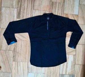Solid Casual Slim Fit Short Kurta