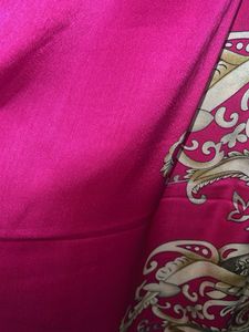 Rose (Pink) Printed Imported Fabric