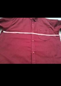 Maroon Casual Shirt