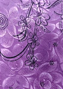 Purple Floral Fabric