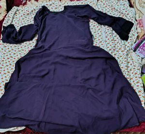 Grand Purple/Violet Abaya Trendy Model On Sale, 🎉