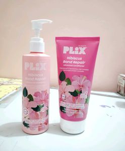 PLIX Hibiscus Bond Repair Shampoo &amp; Conditioner