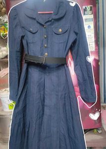 Denim Long Dress