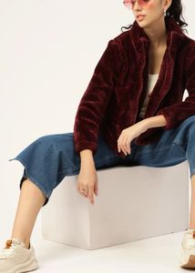 Burgundy Tailored Jacket (Brand New)