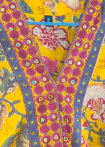 Floral Print Kurta Set