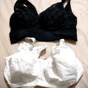 Combo Black & White Bra