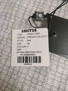 Waist Coat &amp; Jawaar Cut