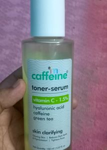 MCaffiene Toner Serum.