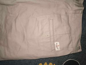 Man Cotton Blend Trousers
