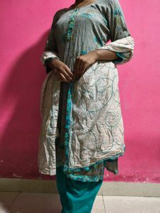 Cotton Embroidery Kurta Set