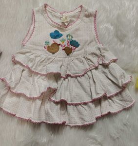 3 Dress For Baby Girl 0-3 Months