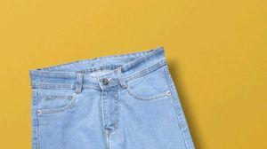 N@01 Size-30 Light Wash Wide Leg Jeans