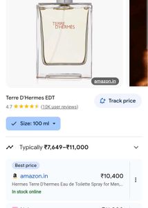 Terre D&#39;Hermes Perfume