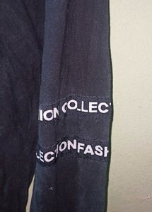 Black Fashion Hoodie