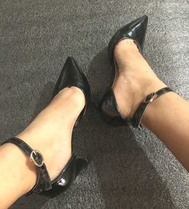 Pointed Toes Glossy High Heels