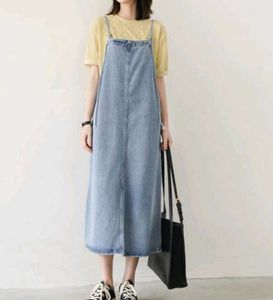 DENIM PINAFORE