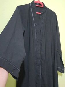 Pearl Abaya -  Black