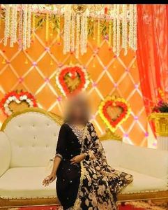 Elegant Black Embroidered Salwar Suit