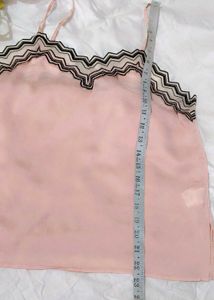 Very Fancy Satin Cute Lace Cami With Top