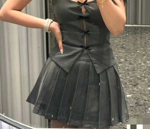Grey Pleated Skorts