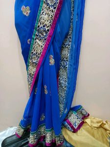 Premium Georgette Saree