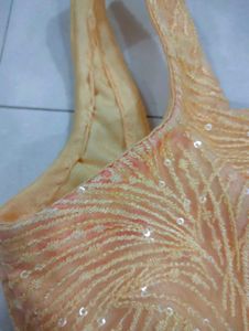 Yellow Embellished Dress