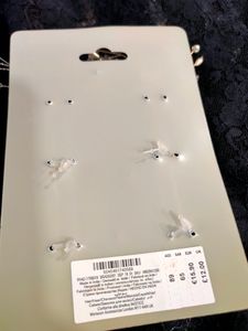 Silver Crystal Pearl  Hair Accessories