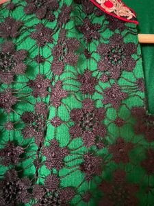 Elegant Green woollen Kurta (xl)
