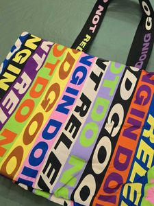 H&amp;M Colorful Graphic Tote Bag