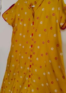 Yellow Aavasa Daily Wear Top