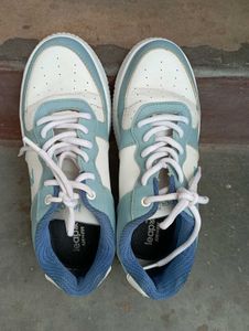 Blue &amp; White Shoes 👟👟