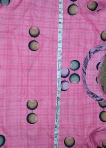 Pink Printed Kurta