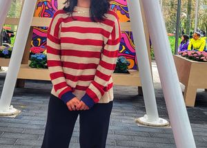 Striped Knit Sweater