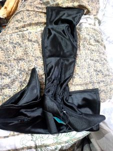 Black Thigh High Boots