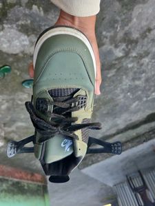 Stylish Olive Sneakers