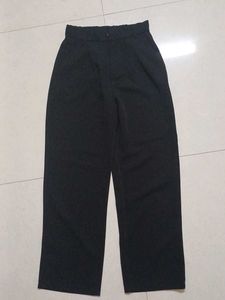 Black Wide Leg Trousers