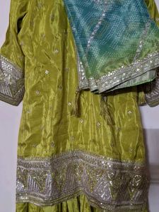 New Partywear Sharara Suit Festive
