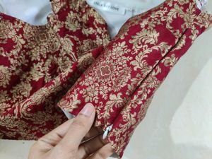 Off shoulder Ethnic Blouse